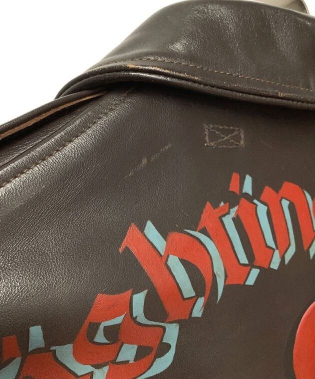 The Real McCoy's real mccoy's hand-painted fighting cocks bomber Size US S / EU 44-46 / 1 - 3 Thumbnail