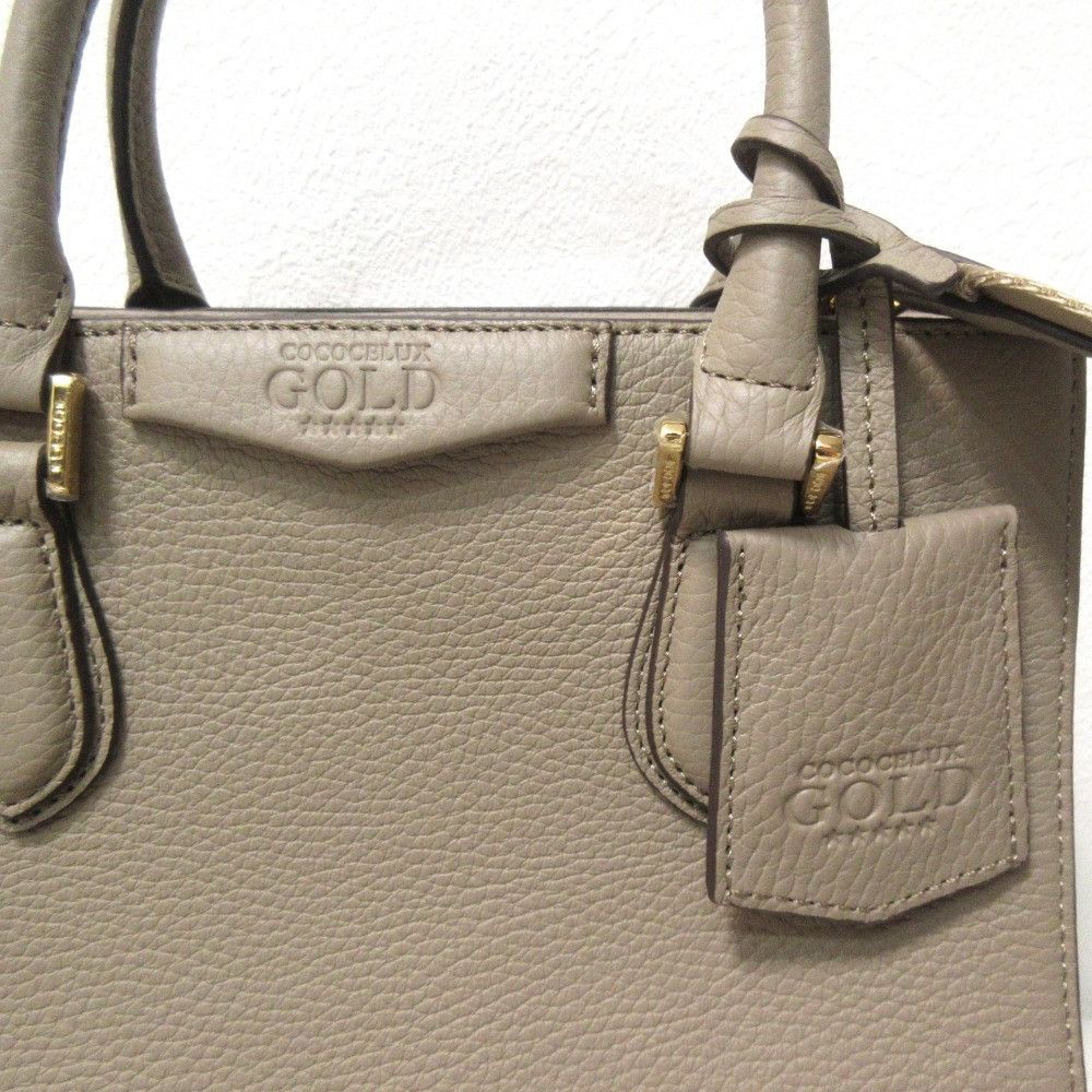 Other Other COCOCELUX GOLD 2way Leather Handbag Leather Shoulder Bag DUTY FREE for USA Size ONE SIZE - 7 Thumbnail