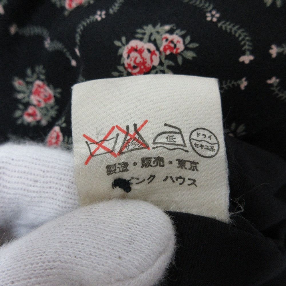 Other Other PINK HOUSE Ribbon Flower Print Dress Cotton Dresses DUTY FREE for USA Size ONE SIZE - 9 Thumbnail