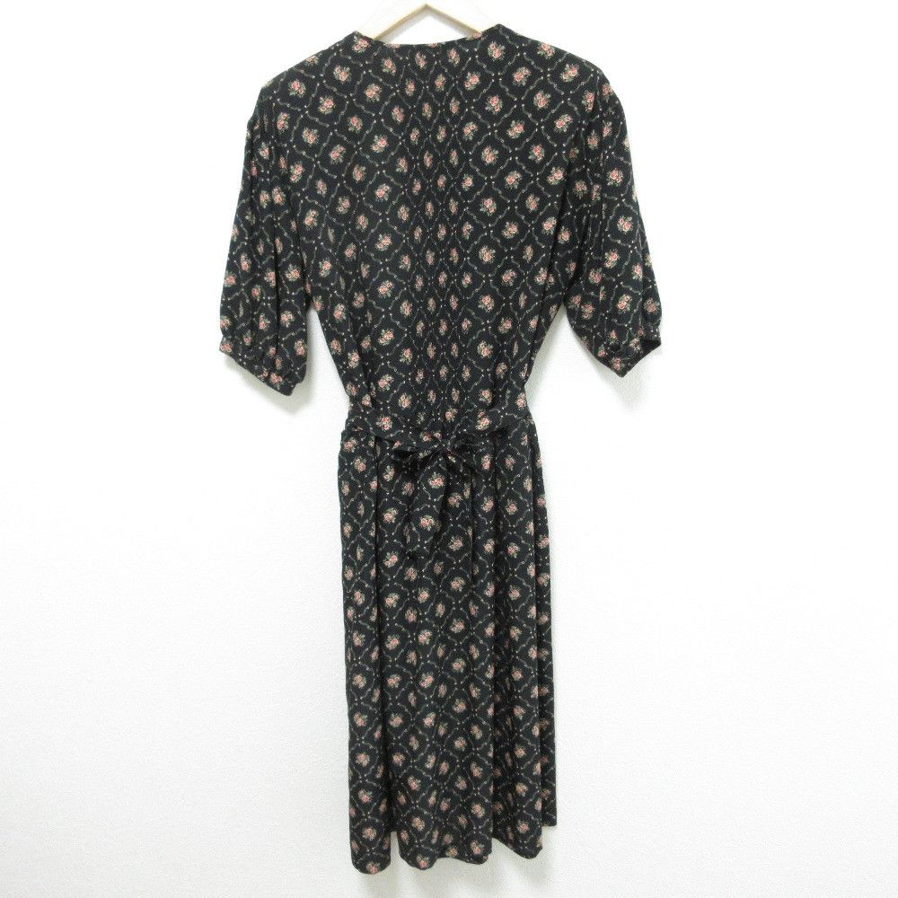 Other Other PINK HOUSE Ribbon Flower Print Dress Cotton Dresses DUTY FREE for USA Size ONE SIZE - 2 Thumbnail
