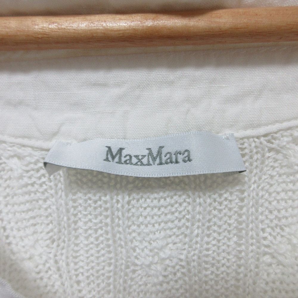Max Mara MaxMara Max Mara Pavidi Linen Polo Shirt Plant-based Tops DUTY FREE for USA Size ONE SIZE - 6 Thumbnail