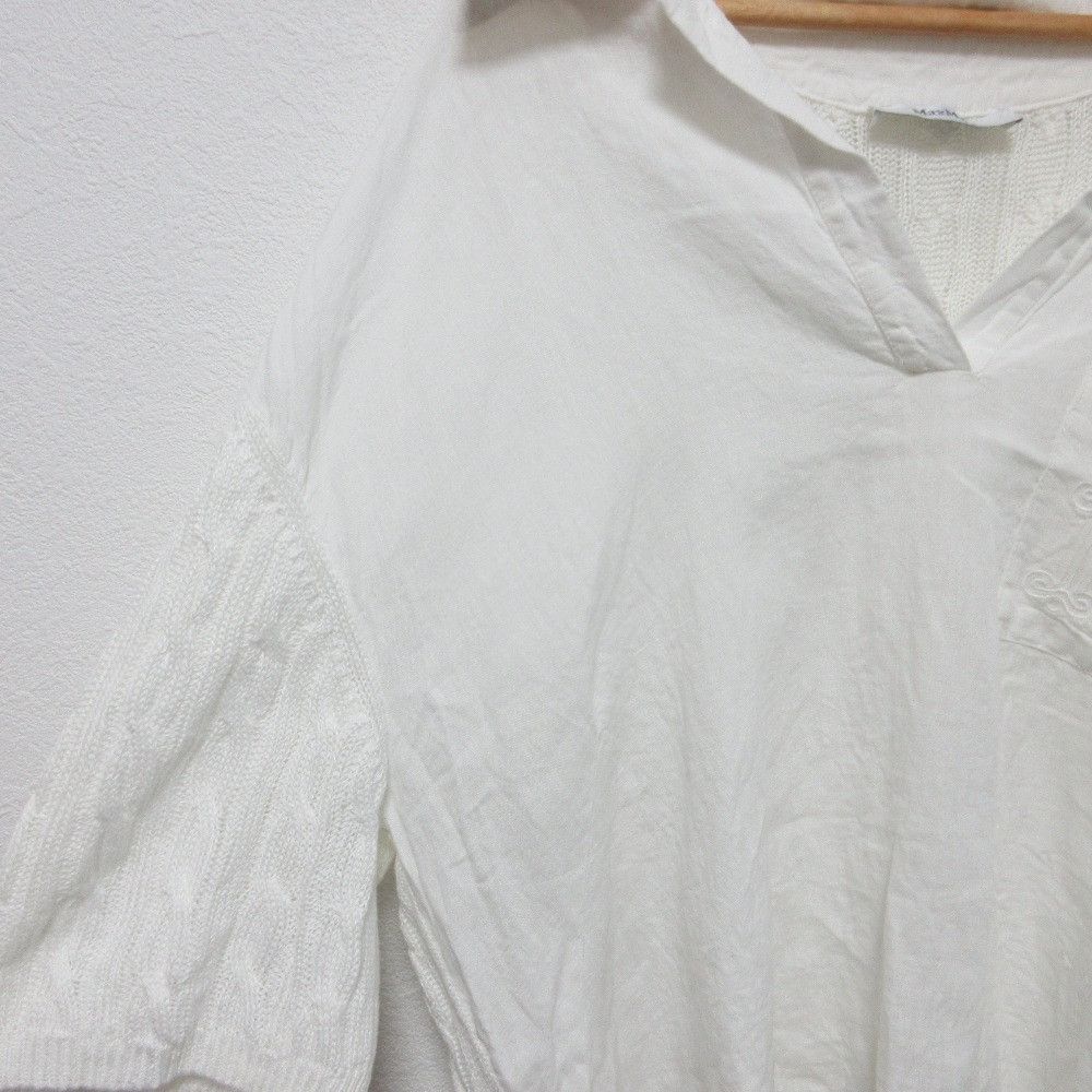 Max Mara MaxMara Max Mara Pavidi Linen Polo Shirt Plant-based Tops DUTY FREE for USA Size ONE SIZE - 4 Thumbnail