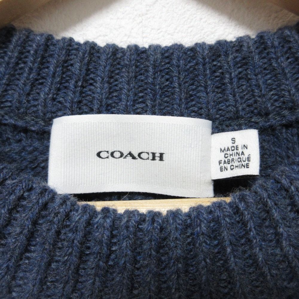 Coach Coach Coach Signature Wool Sweater Others Tops CT065 DUTY FREE for USA Size ONE SIZE - 6 Thumbnail