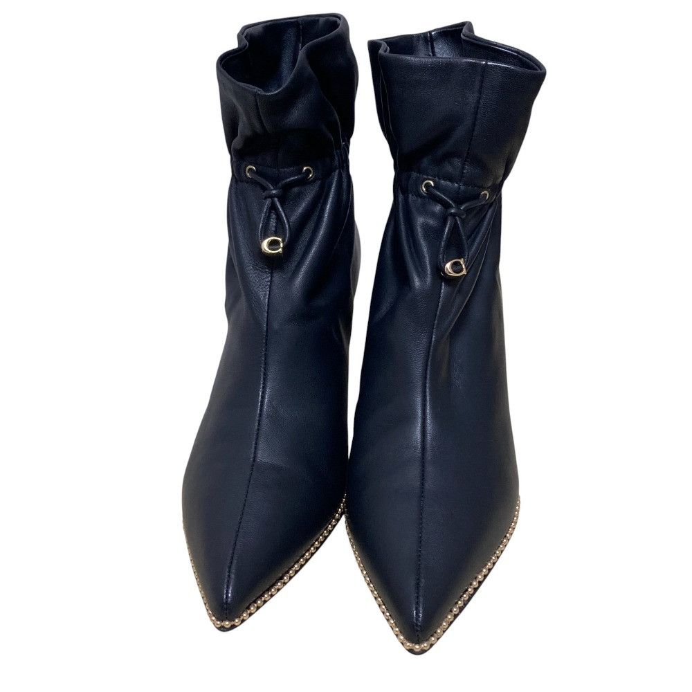 Coach Coach Coach CHRISSY LTHR Bootie Leather Shoes C5910 DUTY FREE for USA Size ONE SIZE - 2 Thumbnail