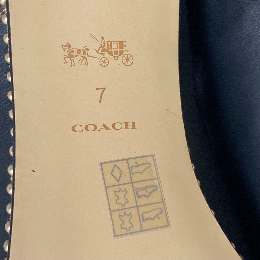 Coach Coach Coach CHRISSY LTHR Bootie Leather Shoes C5910 DUTY FREE for USA Size ONE SIZE - 8 Thumbnail