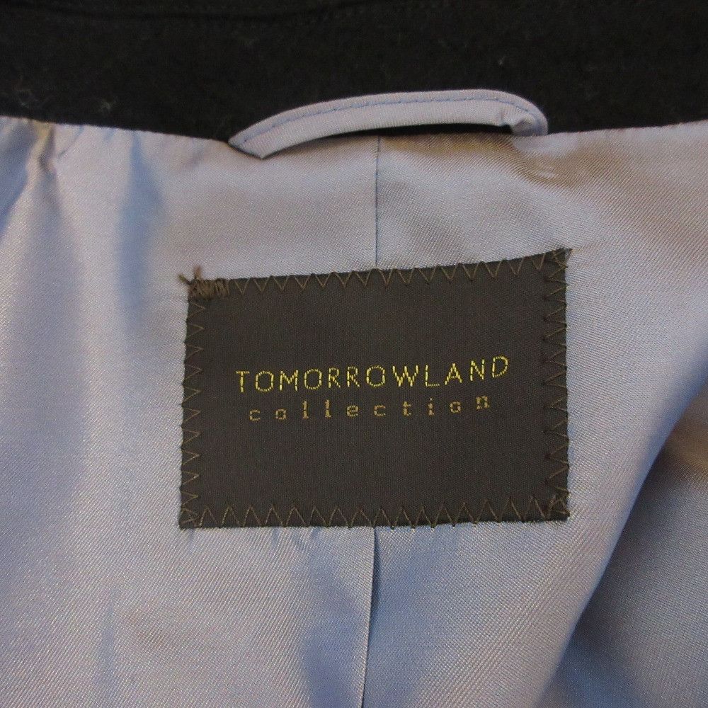 Other Other TOMORROWLAND Chesterfield Cashmere Blend Coat Leather Outerwear DUTY FREE for USA Size ONE SIZE - 8 Thumbnail