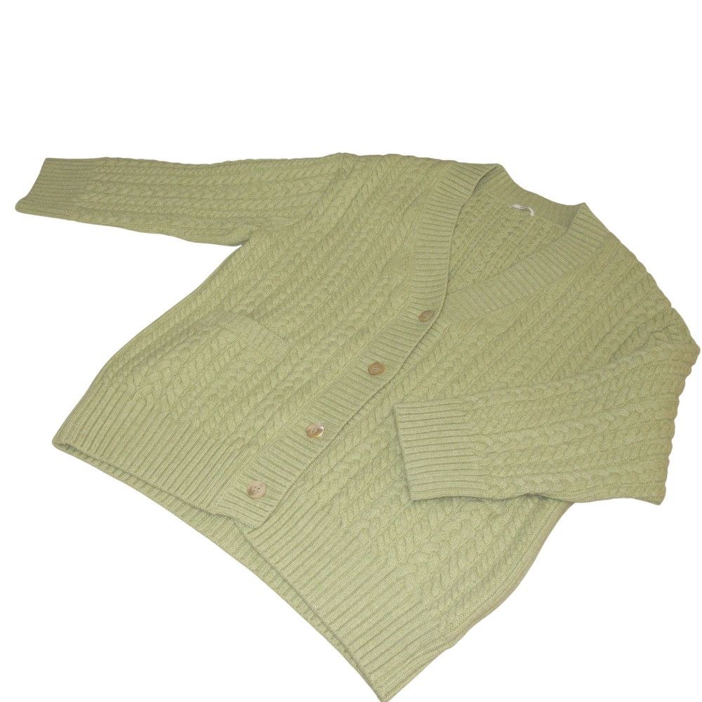 Other Other yori Wool Cable Knit Cardigan Others Tops DUTY FREE for USA Size ONE SIZE - 4 Thumbnail