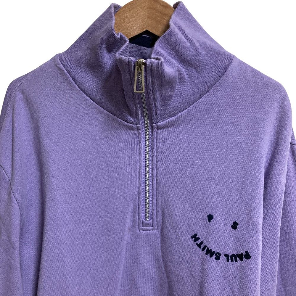 Paul Smith Paul Smith PS Paul Smith Happy Half Zip Sweatshirt Cotton Sweatshirts & Hoodies DUTY FREE for USA Size ONE SIZE - 4 Thumbnail