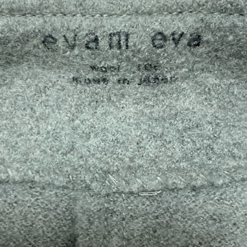 Other Other evam eva Wool Collarless Coat Leather Outerwear DUTY FREE for USA Size ONE SIZE - 5 Thumbnail