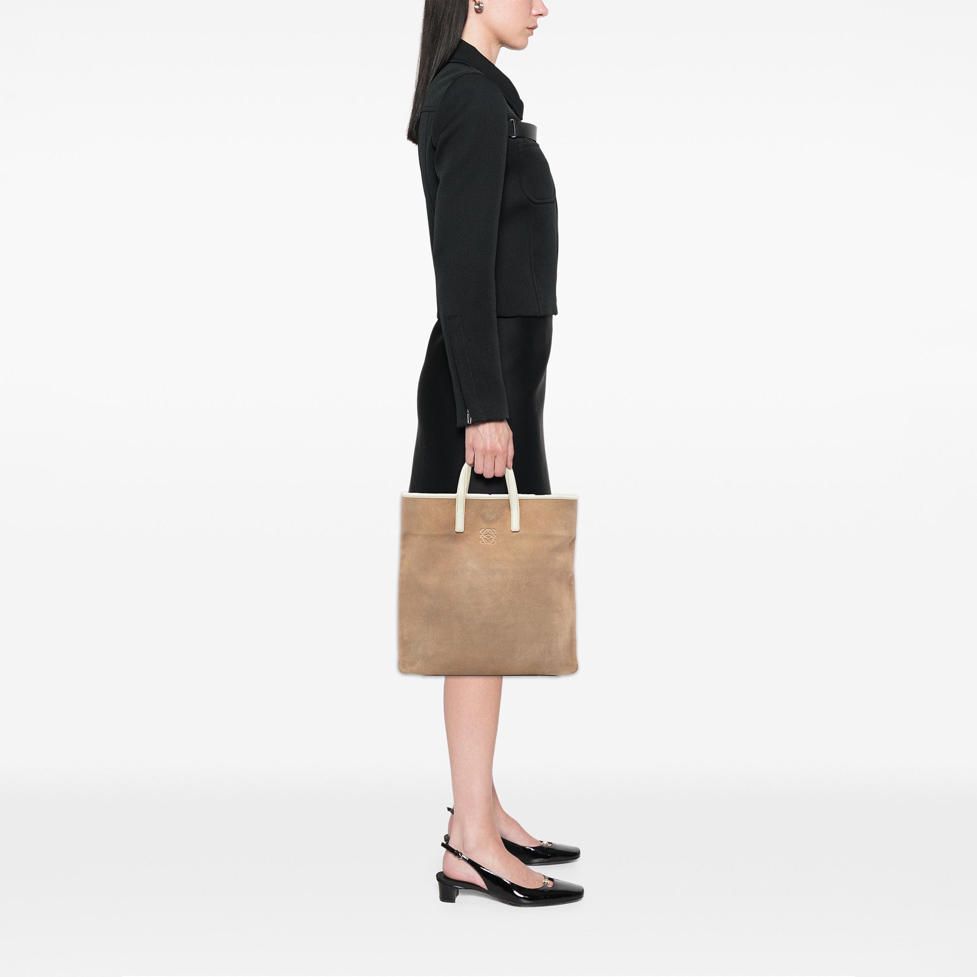 Loewe LOEWE Anagram Suede Tote Size ONE SIZE - 6 Thumbnail