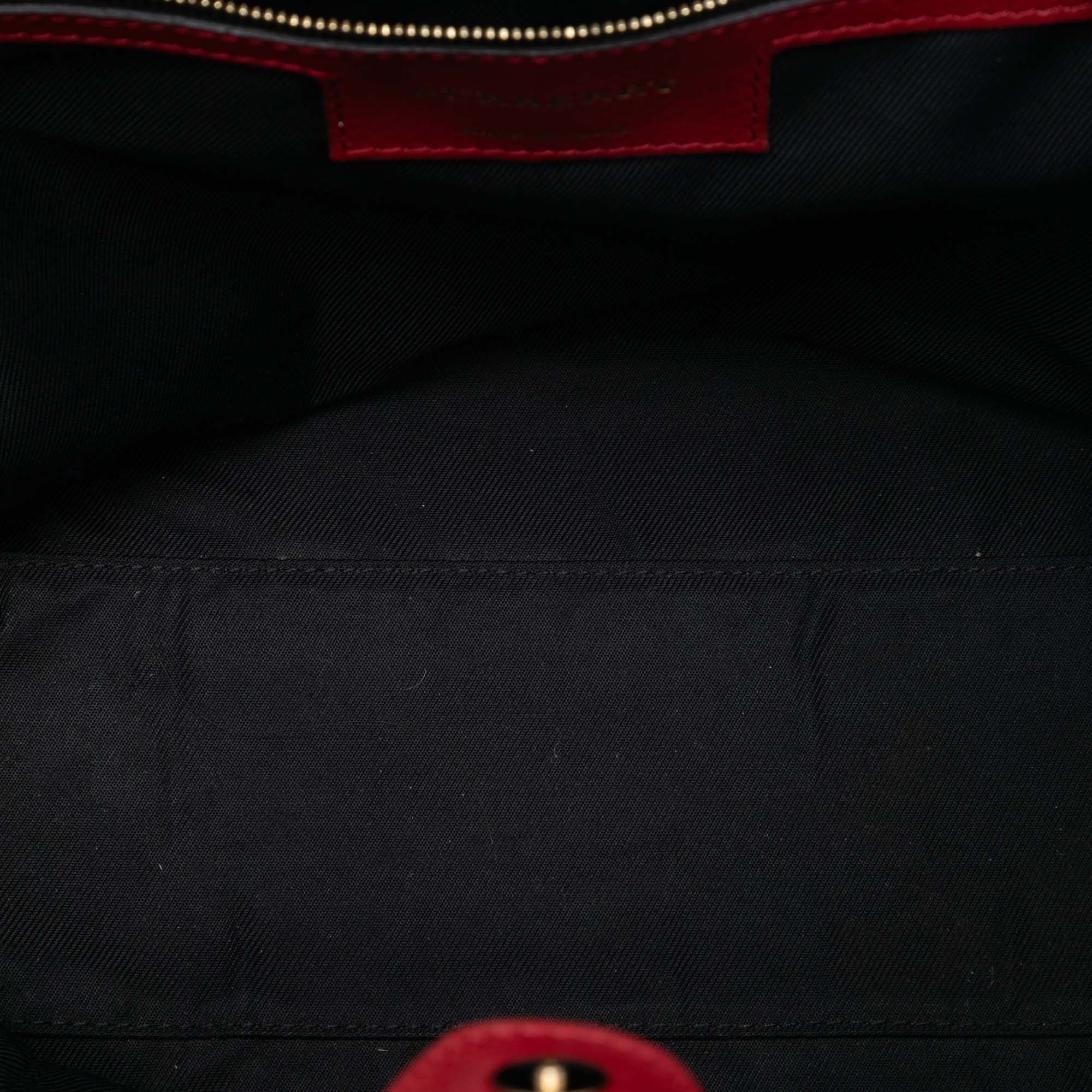 Burberry Burberry Small Haymarket Check Canvas and Leather Canterbury Tote Size ONE SIZE - 4 Thumbnail