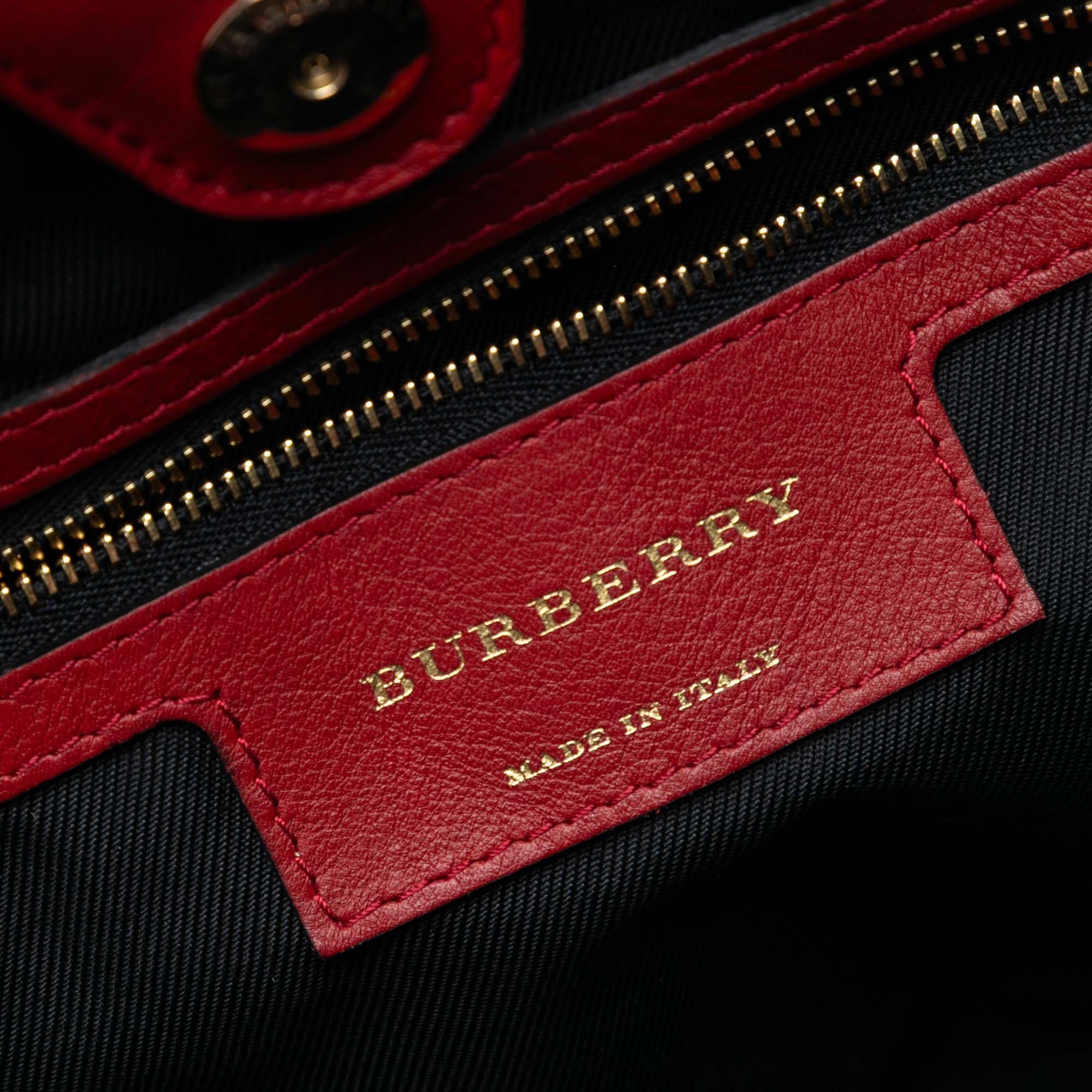 Burberry Burberry Small Haymarket Check Canvas and Leather Canterbury Tote Size ONE SIZE - 5 Thumbnail