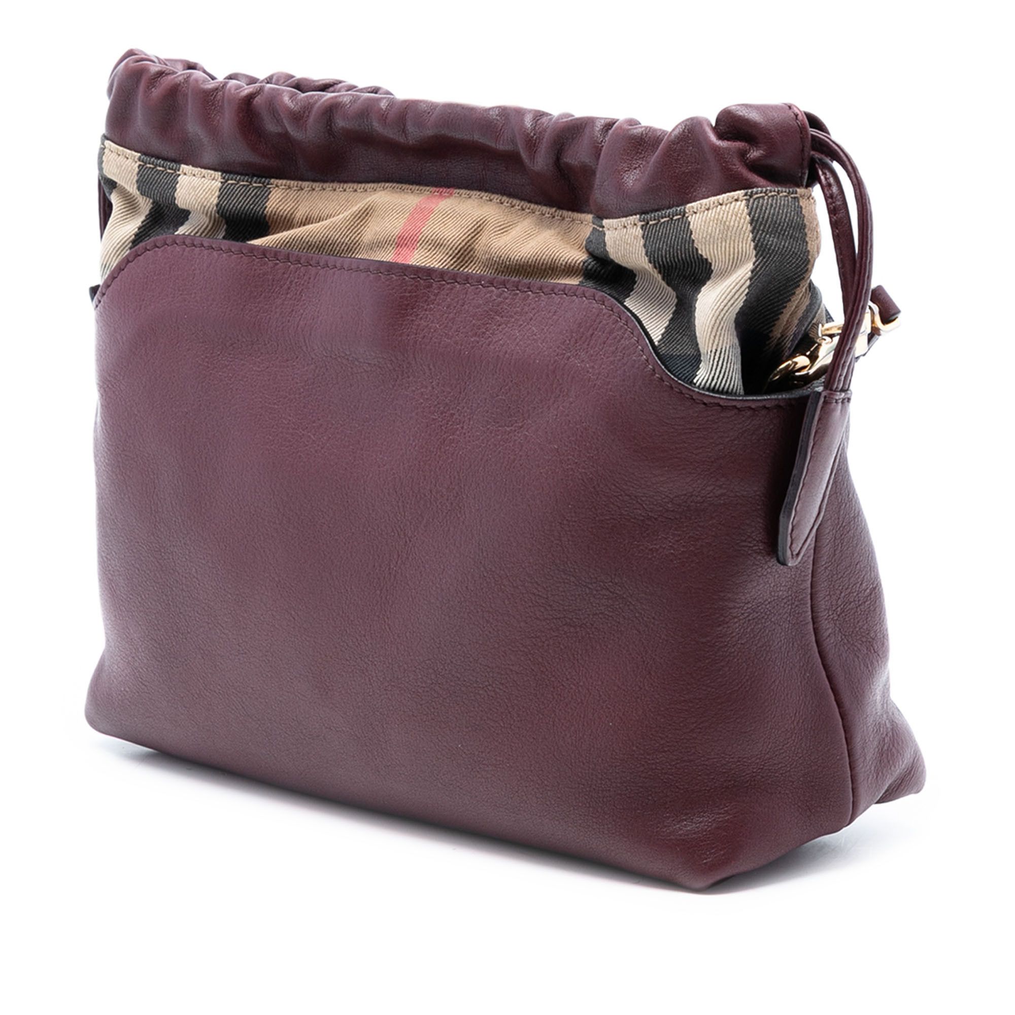Burberry Burberry House Check Canvas and Calfskin Little Crush Crossbody Size ONE SIZE - 2 Thumbnail