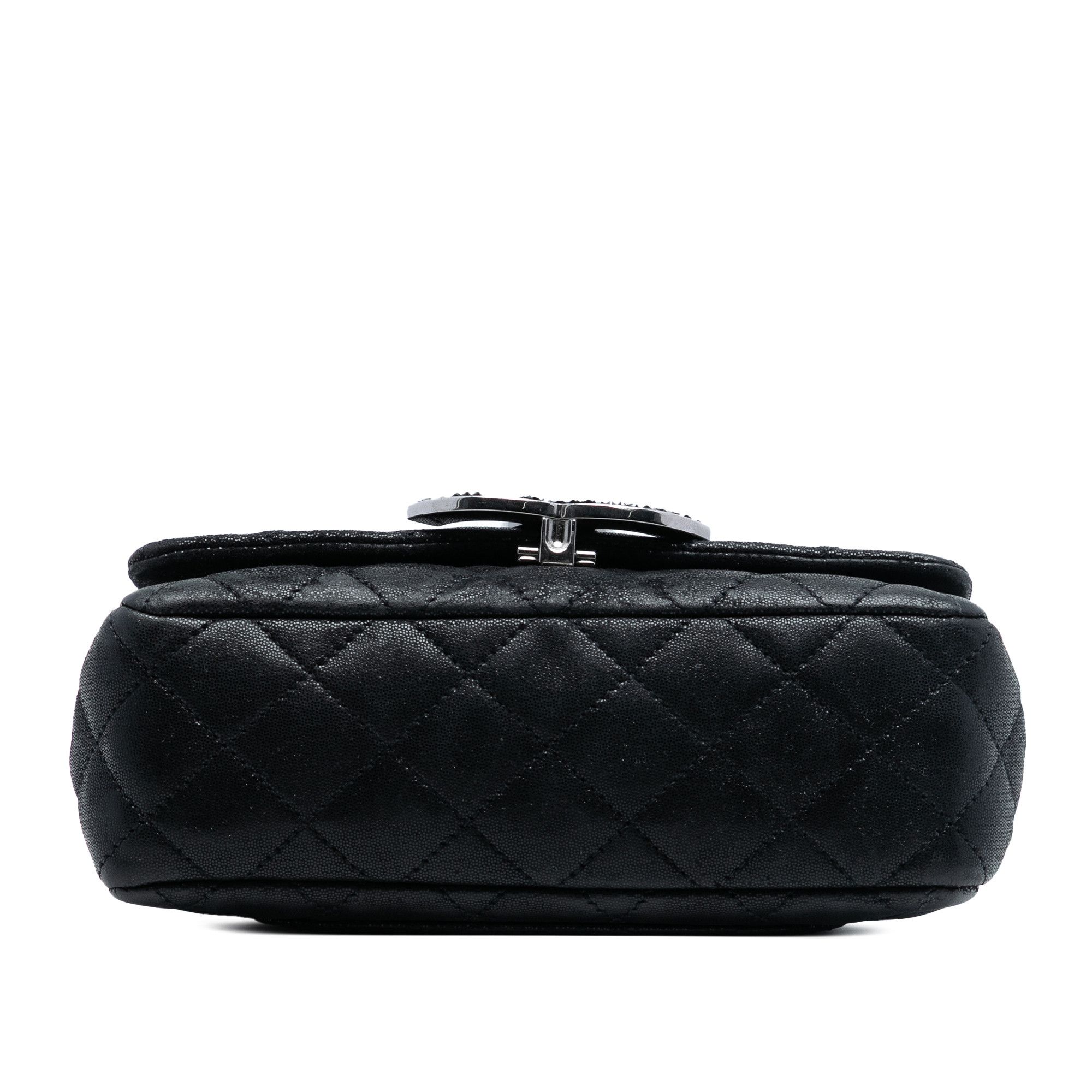 Chanel Iridescent Caviar Crystal CC Wallet On Chain