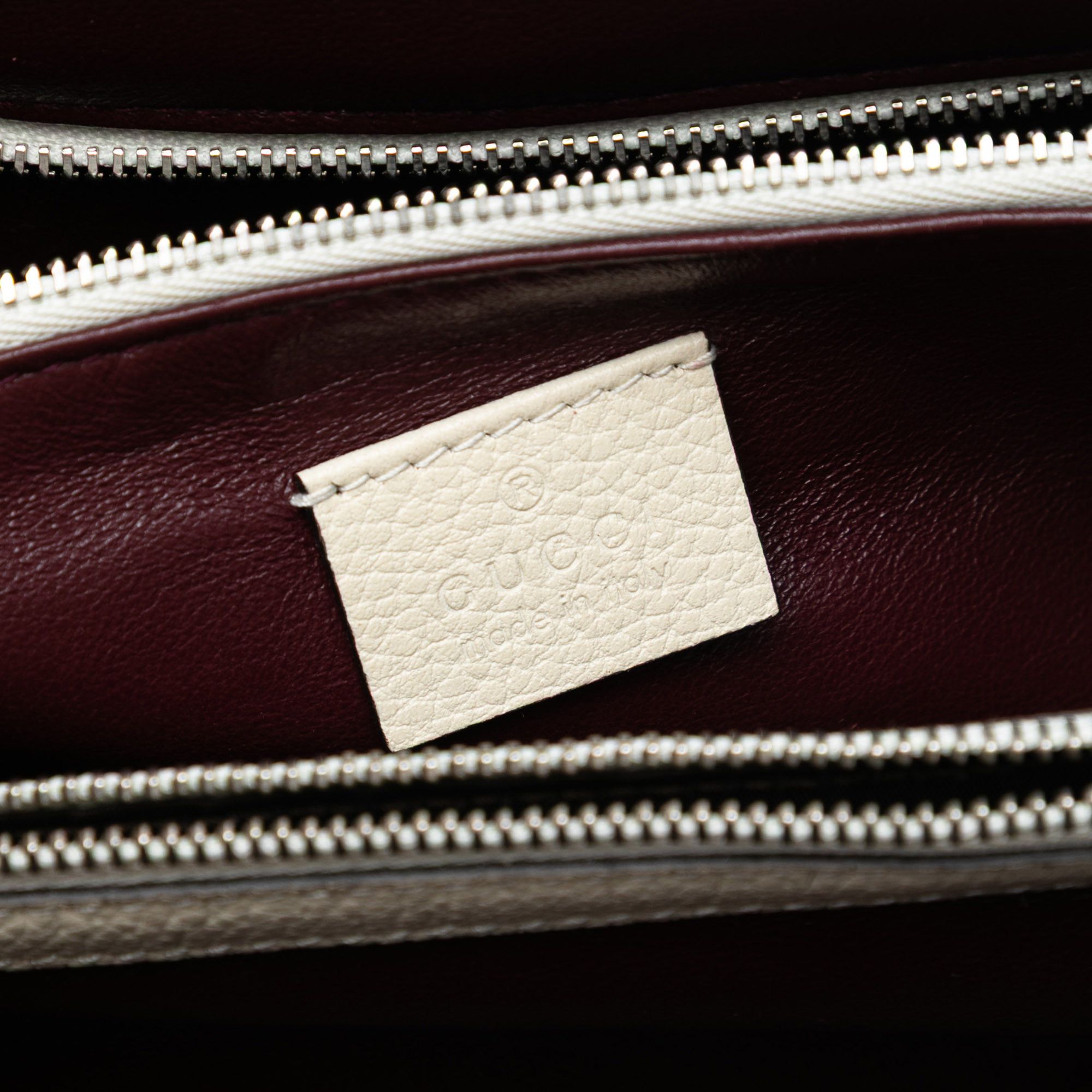 Gucci Gucci Small Grained Calfskin Zumi Top Handle Bag Size ONE SIZE - 5 Thumbnail