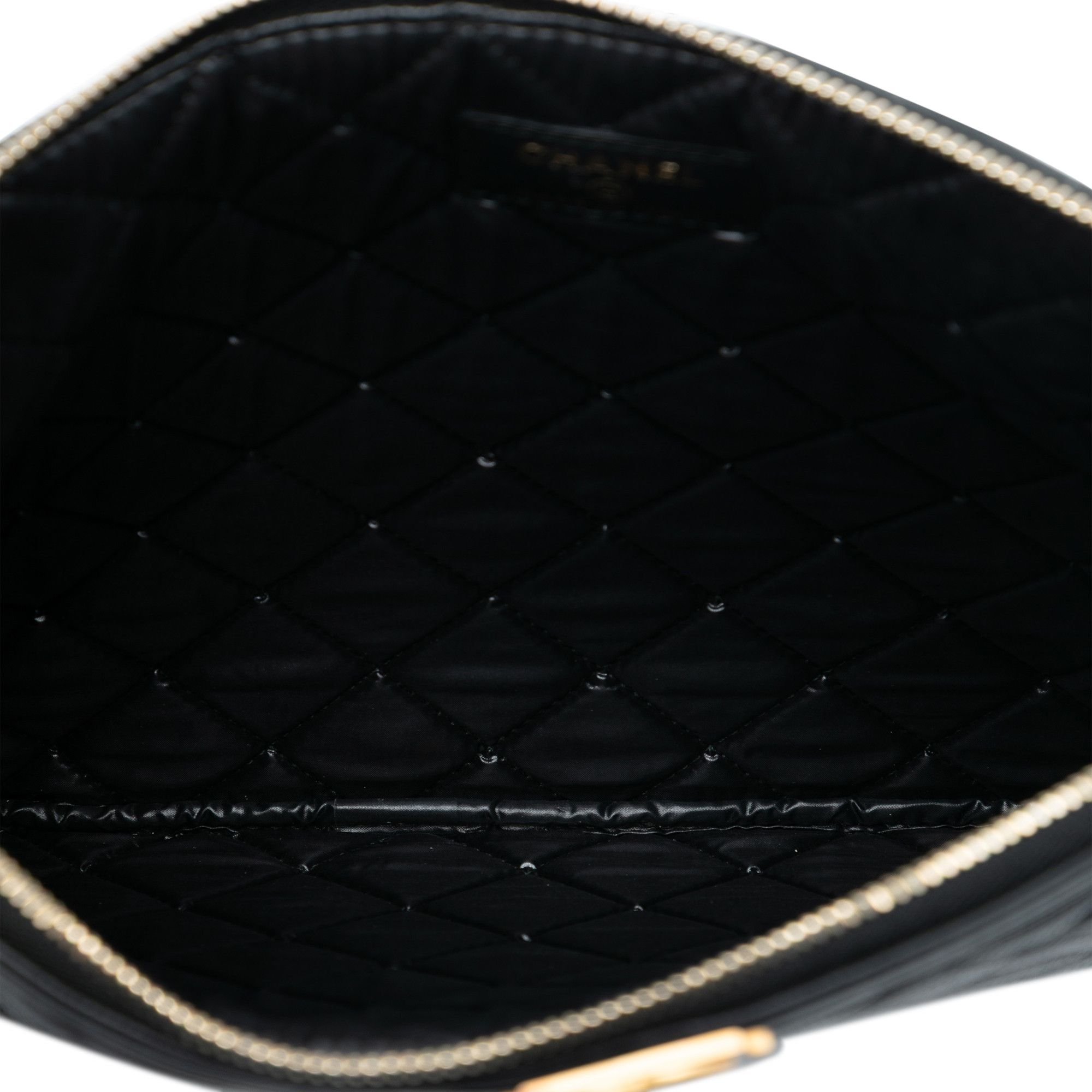 Chanel Chanel Medium Quilted Caviar Boy O Case Clutch Size ONE SIZE - 4 Thumbnail