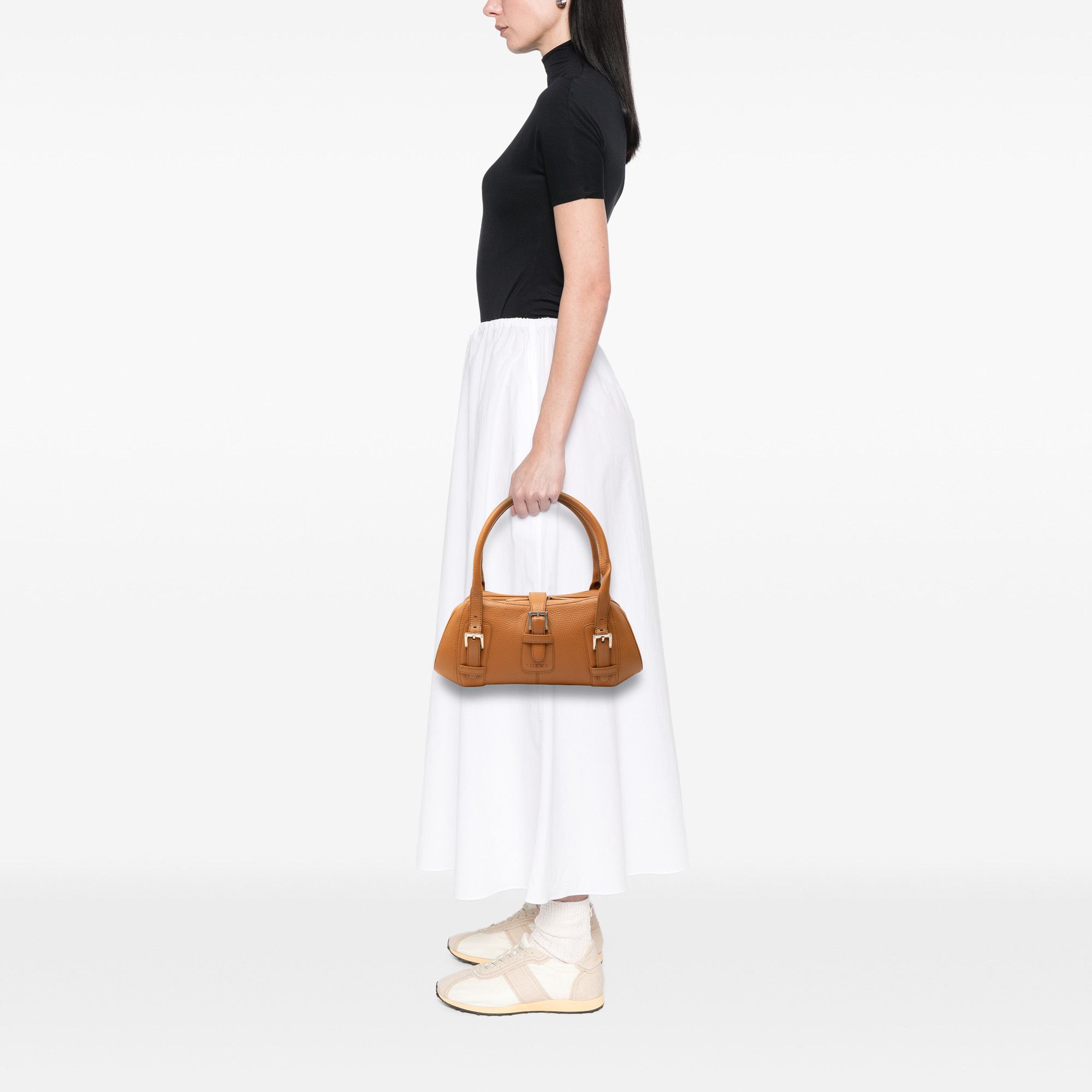 Loewe LOEWE Leather Senda Handbag Size ONE SIZE - 9 Thumbnail