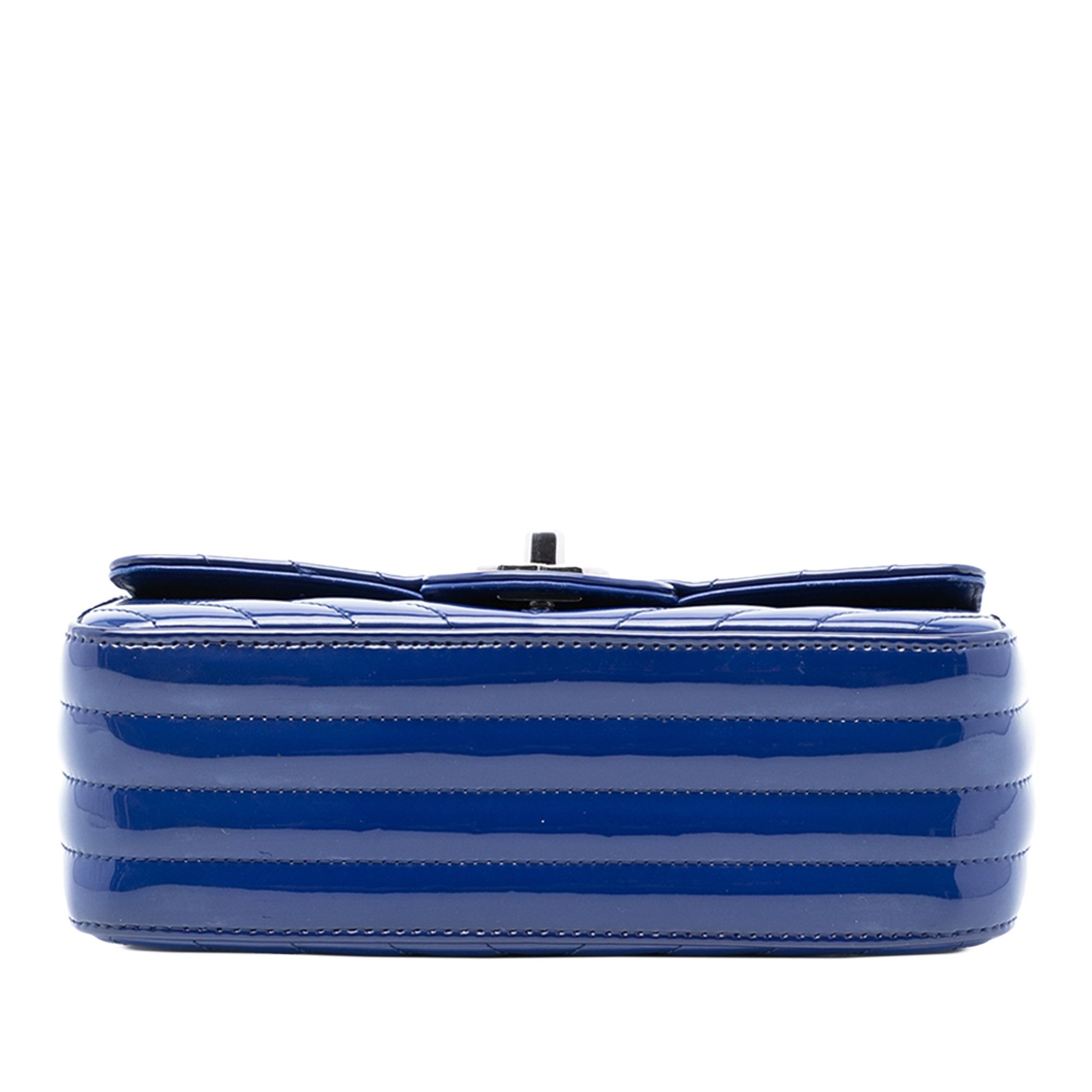 Chanel Chanel Mini Rectangular Classic Chevron Patent Single Flap Size ONE SIZE - 3 Thumbnail