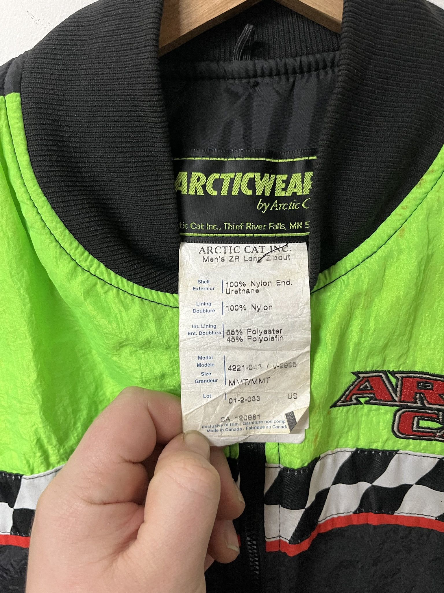 Carhartt Vintage 1990s Arctic Cat Liner Jacket Size M Size US M / EU 48-50 / 2 - 3 Thumbnail