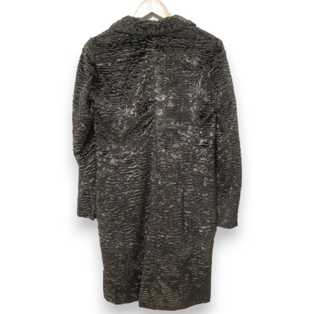 Max Mara MaxMara S Max Mara Astrachan Faux Fur Velvet Coat Others Outerwear DUTY FREE for USA Size ONE SIZE - 2 Thumbnail