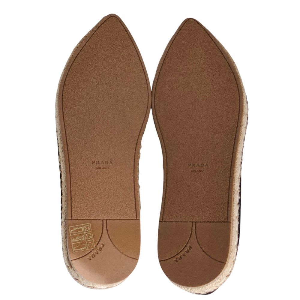 Prada Prada Prada Suede Espadrille Flat Shoes Suede Shoes DUTY FREE for USA Size ONE SIZE - 13 Thumbnail
