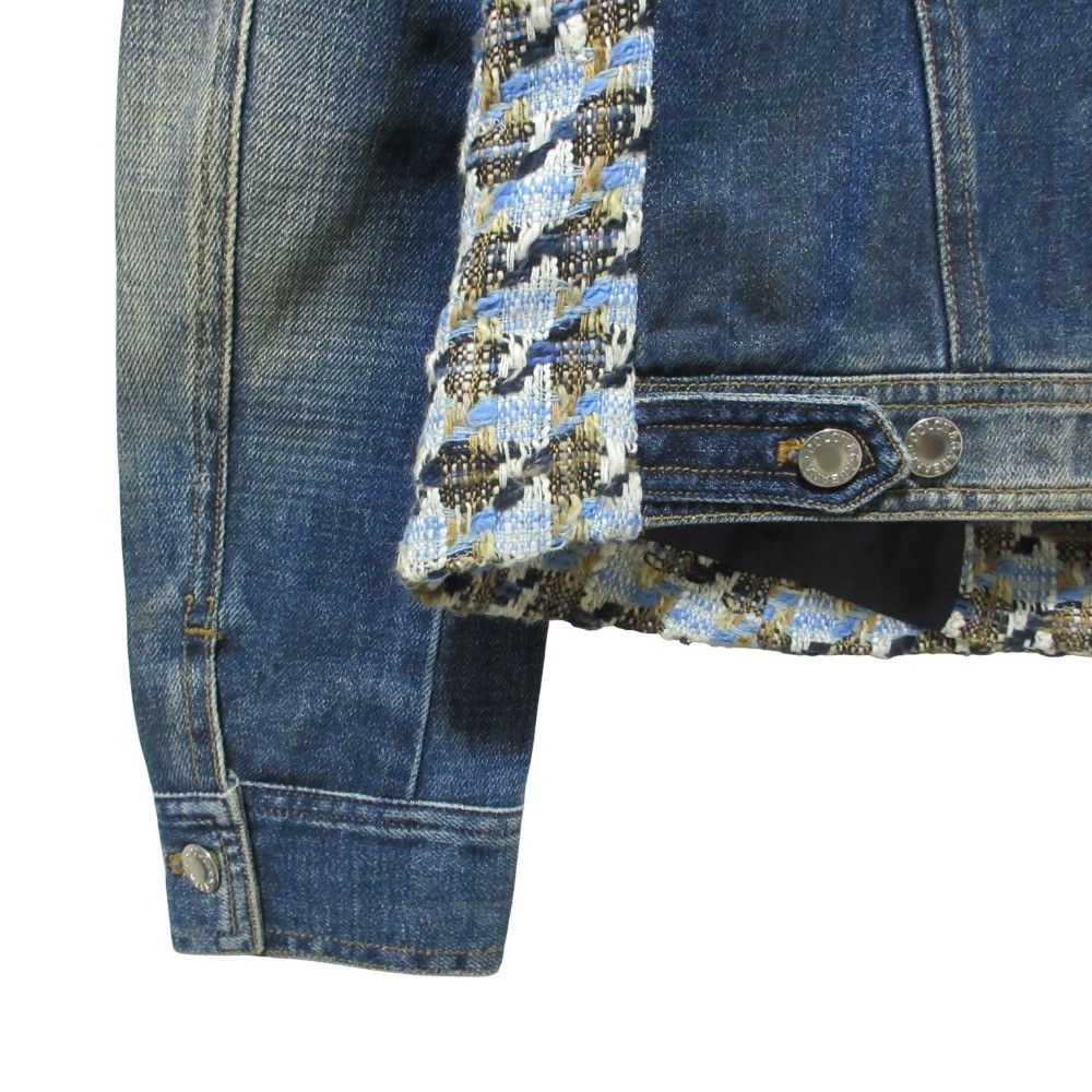 Dolce & Gabbana Dolce & Gabbana Dolce&Gabbana Tweed Denim Jacket Denim Outerwear DUTY FREE for USA Size ONE SIZE - 6 Thumbnail