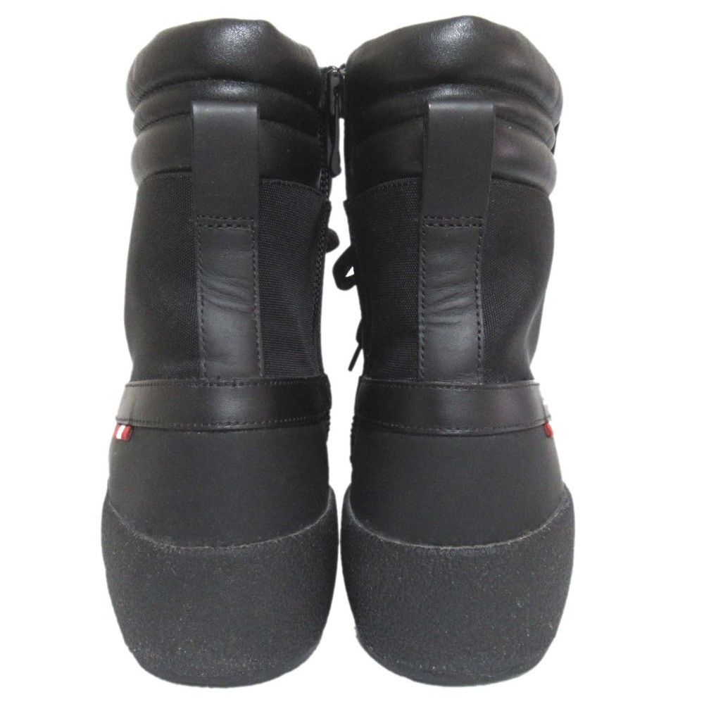 Bally Bally Bally CROKER-T/30 Calf Leather Nylon Short Boots Leather Shoes CROKER-T/30 DUTY FREE for USA Size ONE SIZE - 4 Thumbnail