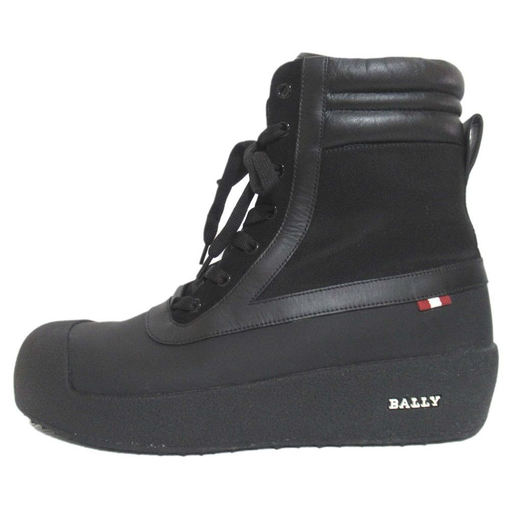 Bally Bally Bally CROKER-T/30 Calf Leather Nylon Short Boots Leather Shoes CROKER-T/30 DUTY FREE for USA Size ONE SIZE - 2 Thumbnail