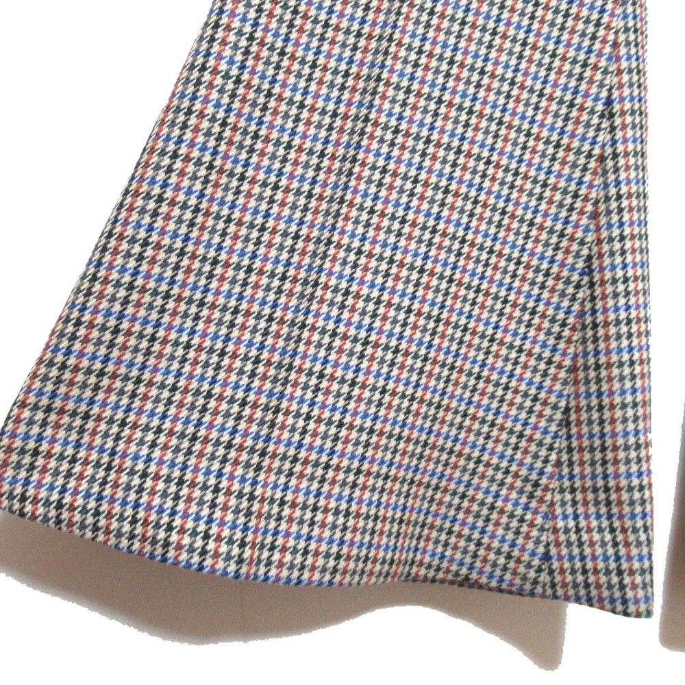 Stella McCartney Stella Mccartney Stella McCartney Houndstooth Wool Flare Pants Cotton Pants DUTY FREE for USA Size ONE SIZE - 5 Thumbnail