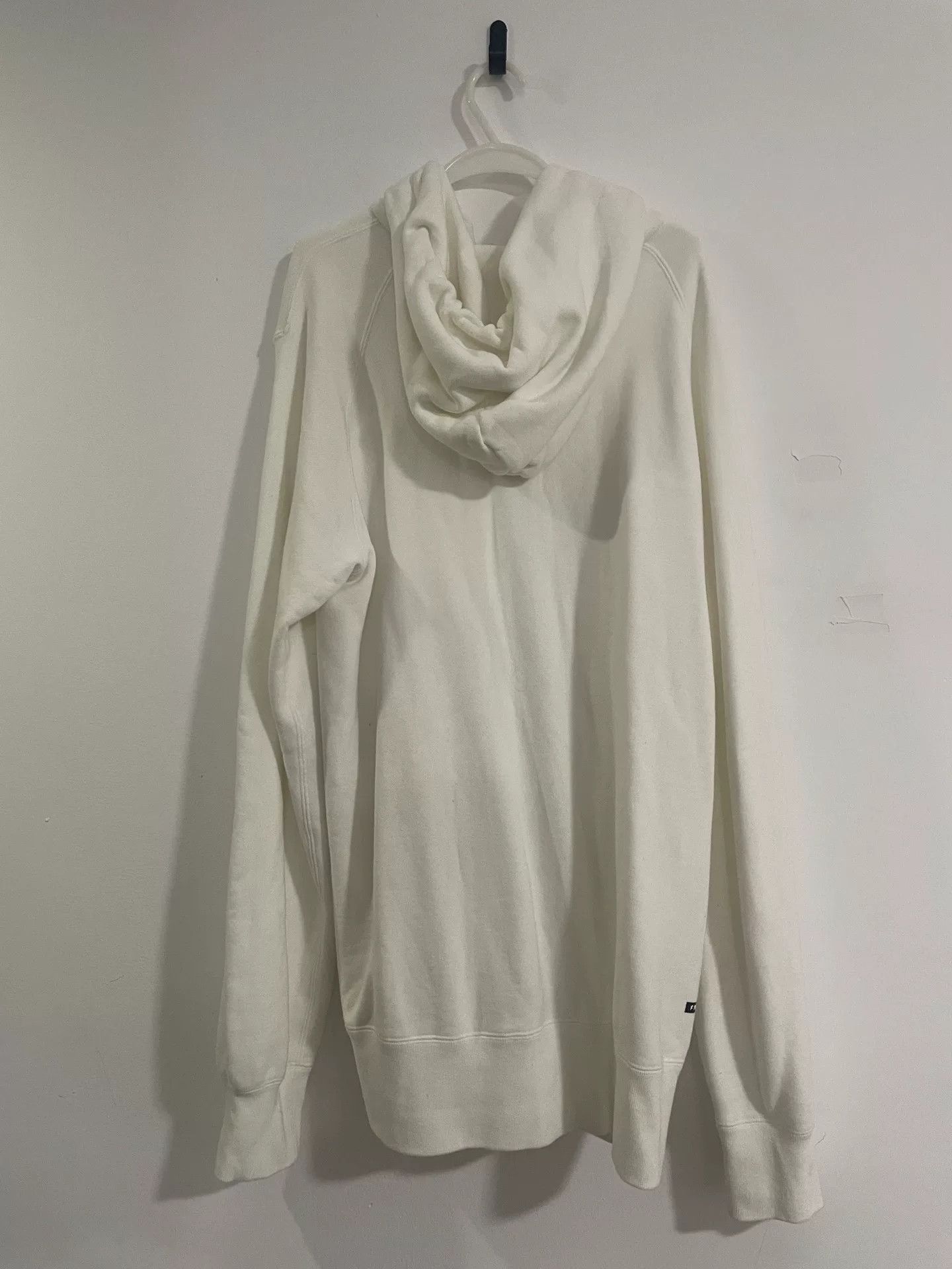 Sacai Sacai White Hooded Sweatshirt Jacket Size M / US 6-8 / IT 42-44 - 2 Thumbnail