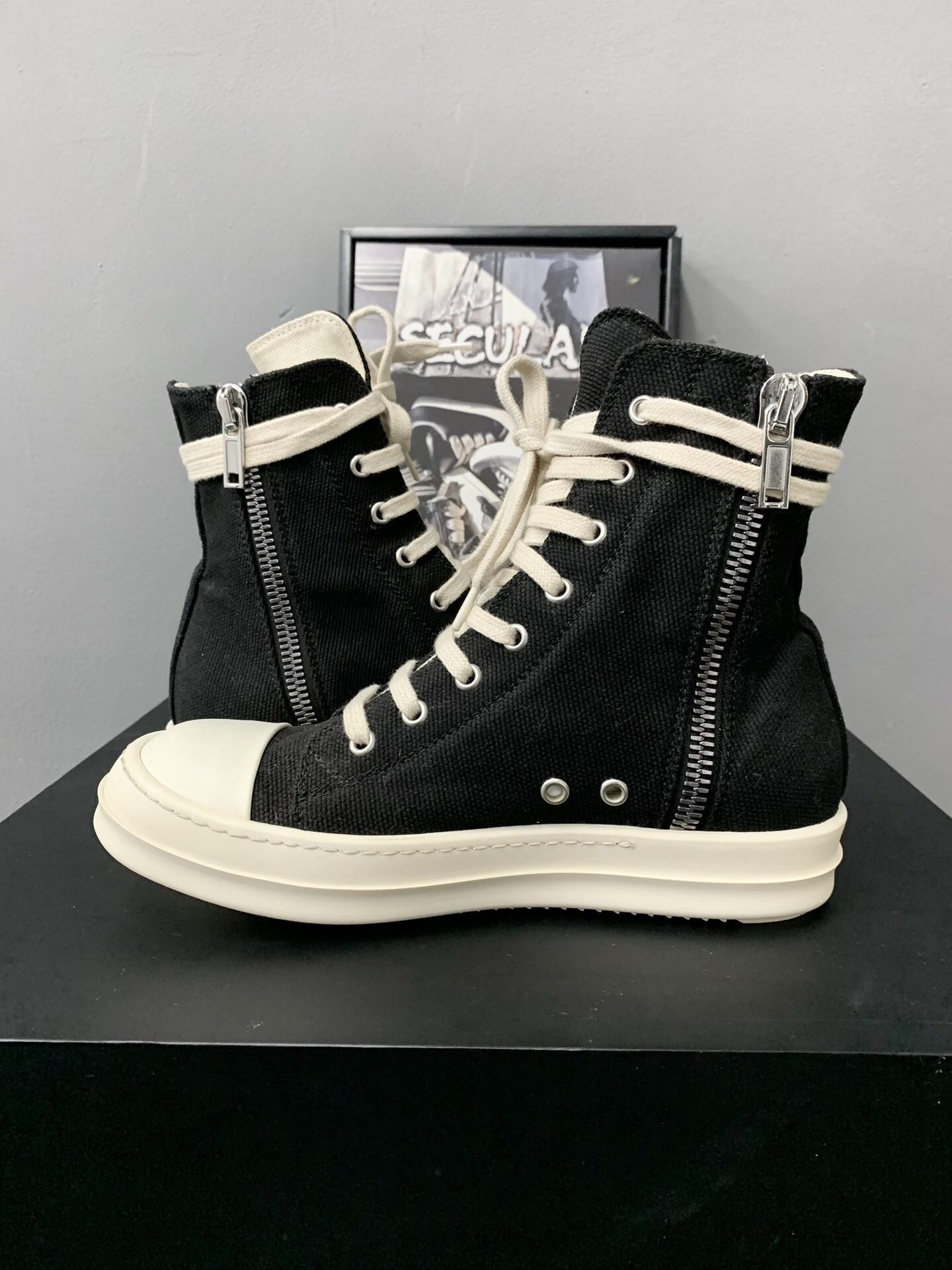 Rick Owens Drkshdw Rick Owens Drkshdw High Top Sneakers Size US 6 / IT 36 - 6 Thumbnail