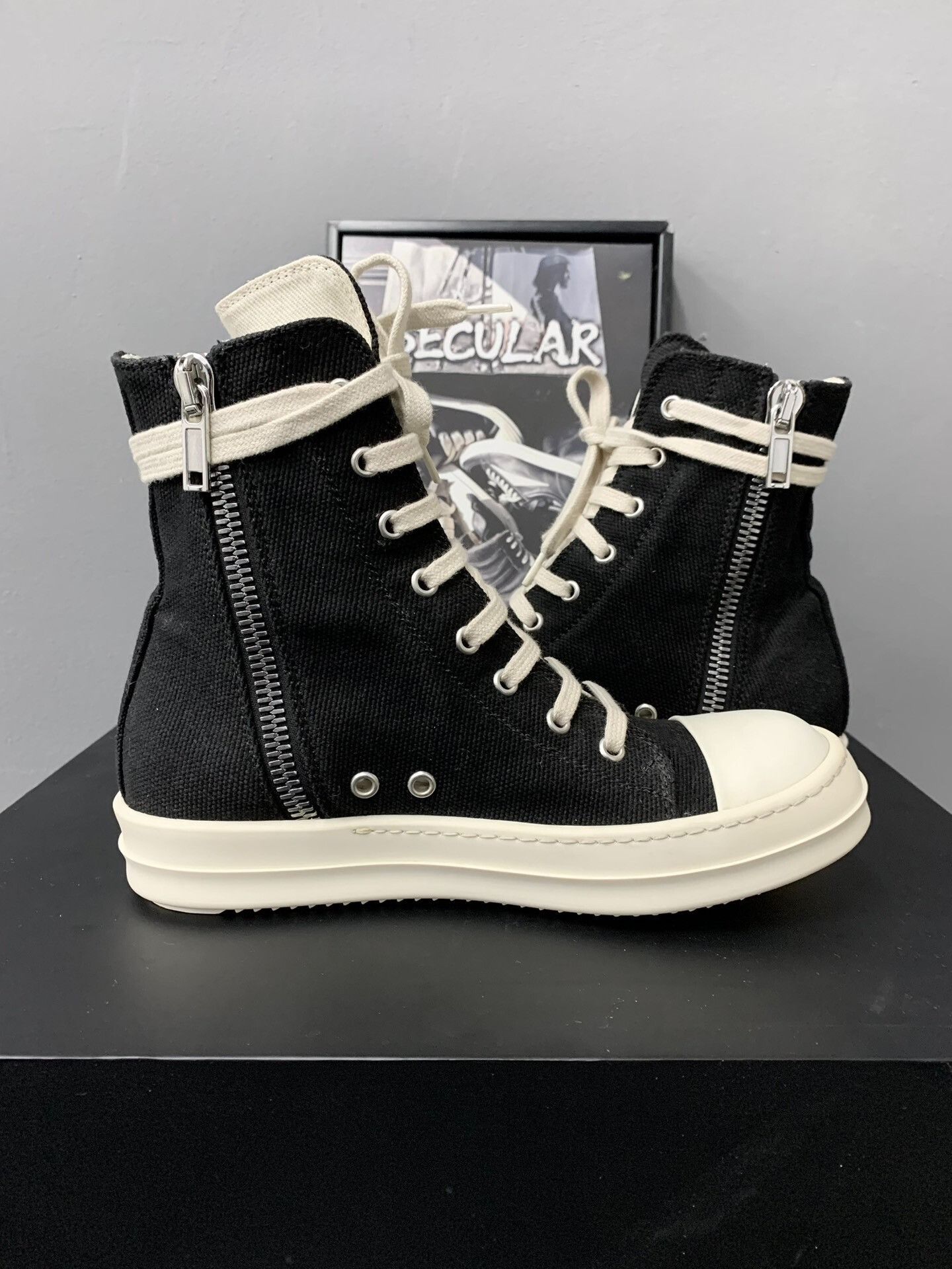 Rick Owens Drkshdw Rick Owens Drkshdw High Top Sneakers Size US 6 / IT 36 - 5 Thumbnail