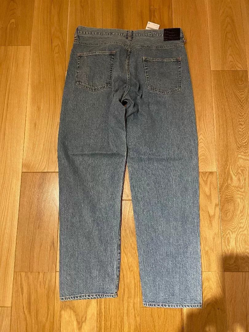 uniform experiment washed denim wide pants by uniform experiment Size US 34 / EU 50 - 4 Thumbnail