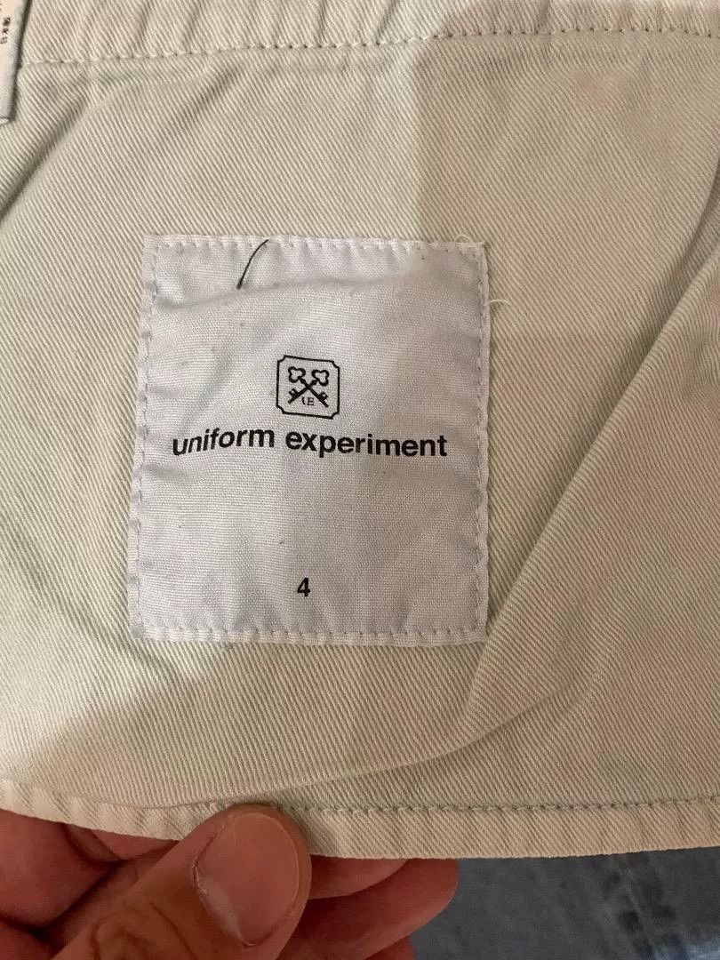 uniform experiment washed denim wide pants by uniform experiment Size US 34 / EU 50 - 5 Thumbnail