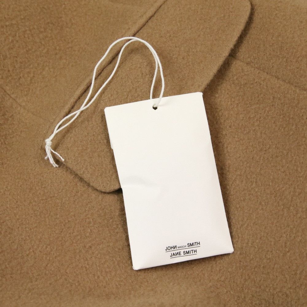 Other Other JANE SMITH Wool Long Double-Breasted Coat Leather Outerwear DUTY FREE for USA Size ONE SIZE - 8 Thumbnail