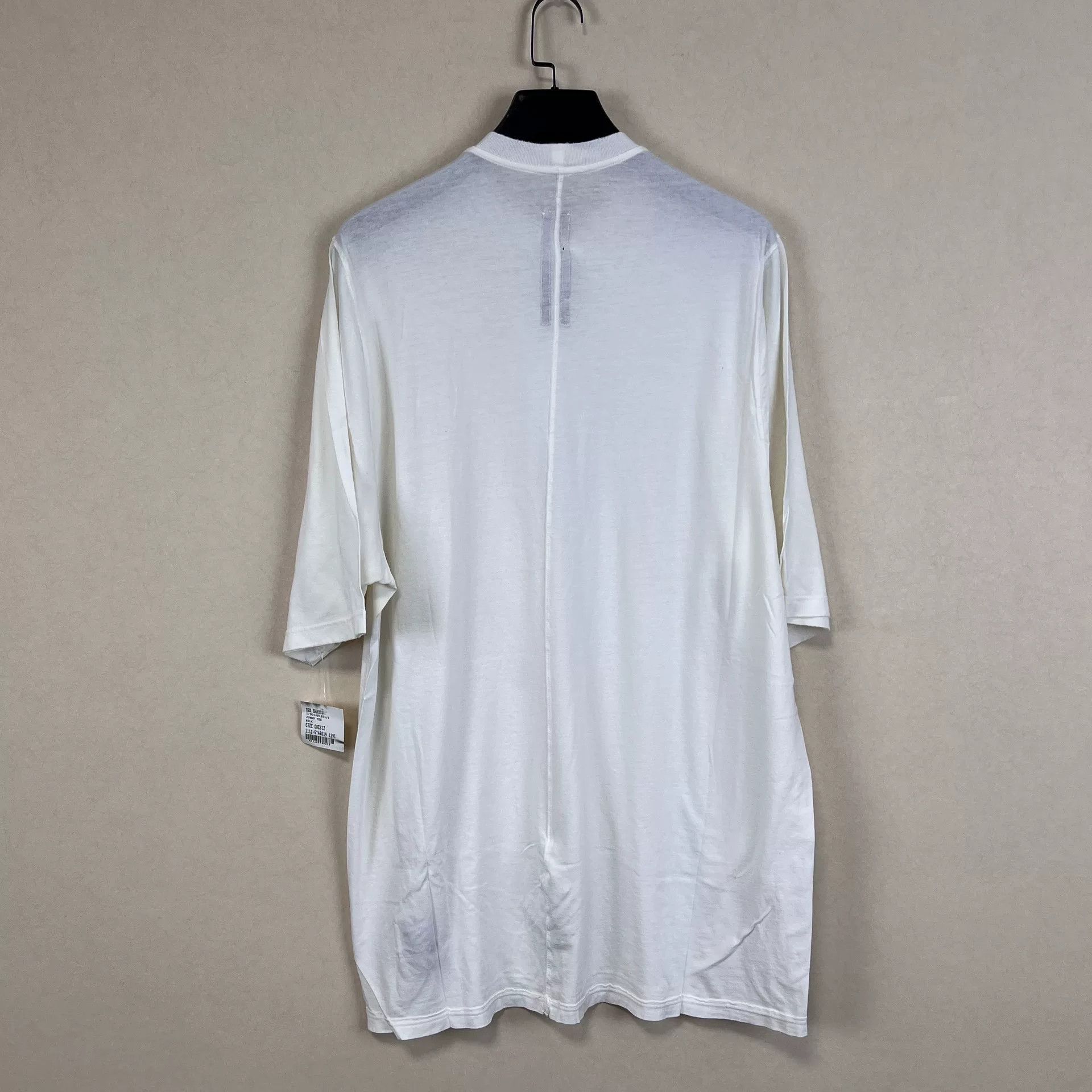 Rick Owens rick owens classic white short sleeve t-shirt Size US M / EU 48-50 / 2 - 5 Thumbnail