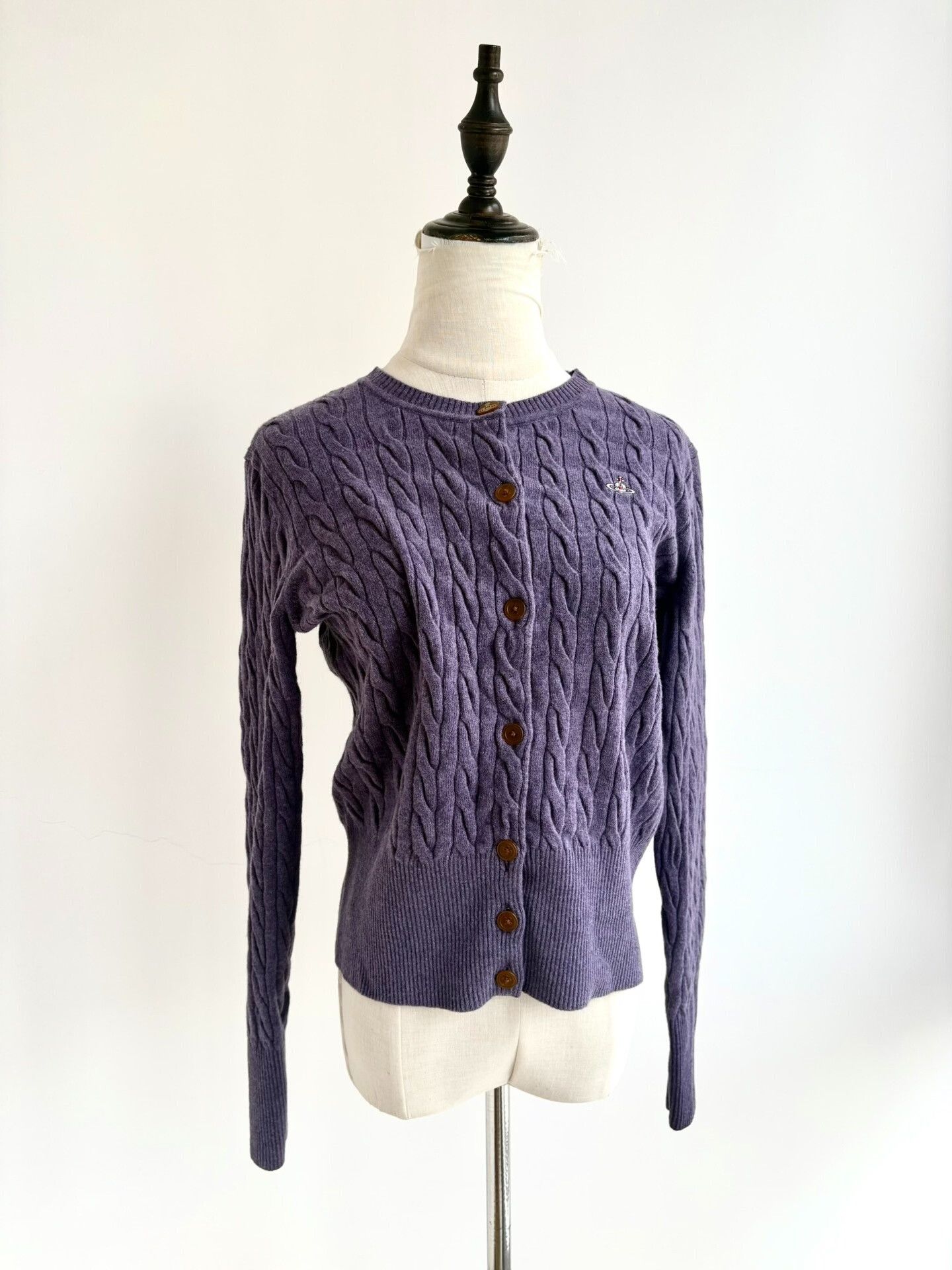 Vivienne Westwood vivienne westwood lavender knit cardigan Size M / US 6-8 / IT 42-44 - 2 Thumbnail