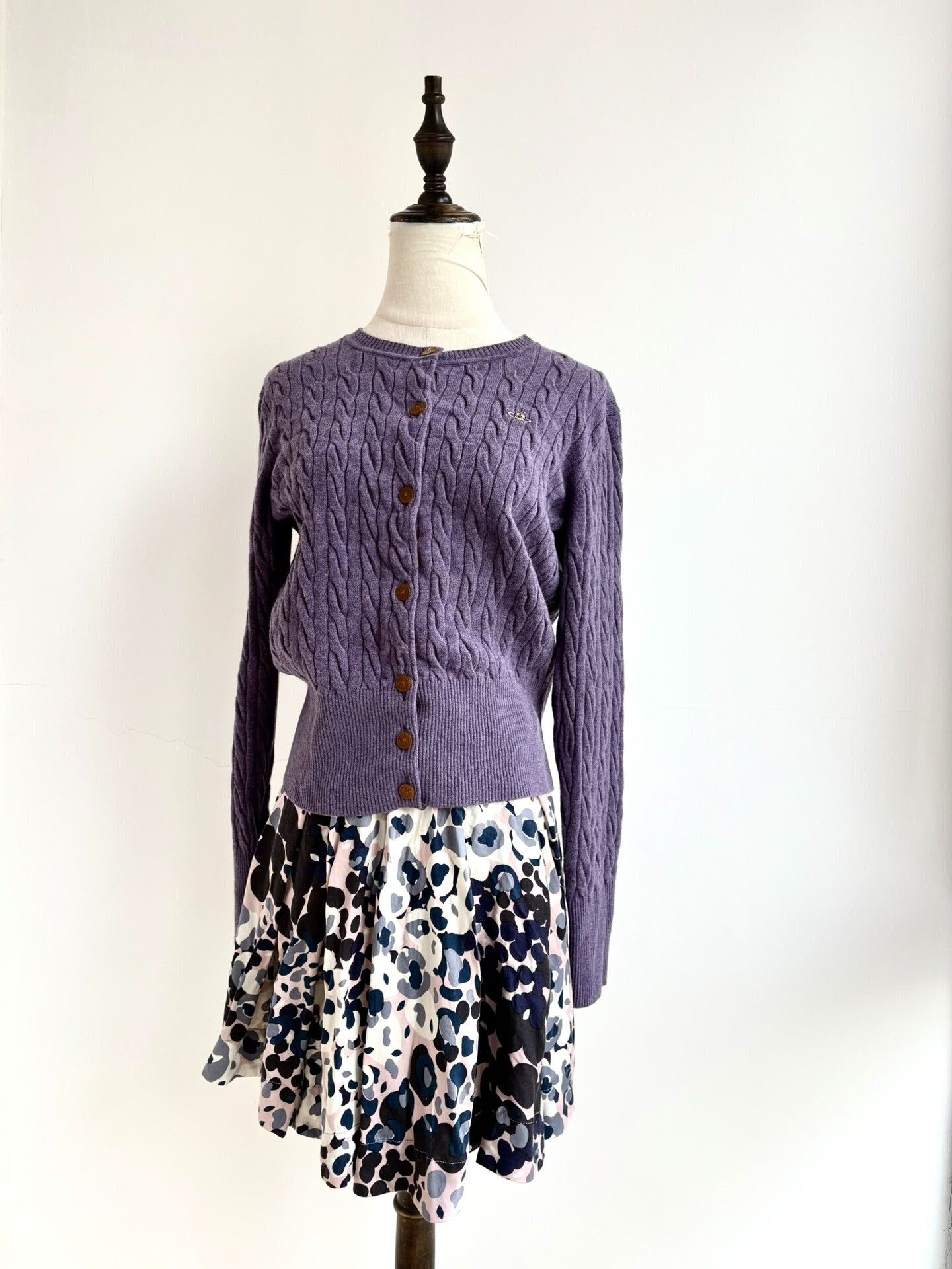 Vivienne Westwood vivienne westwood lavender knit cardigan Size M / US 6-8 / IT 42-44 - 5 Thumbnail