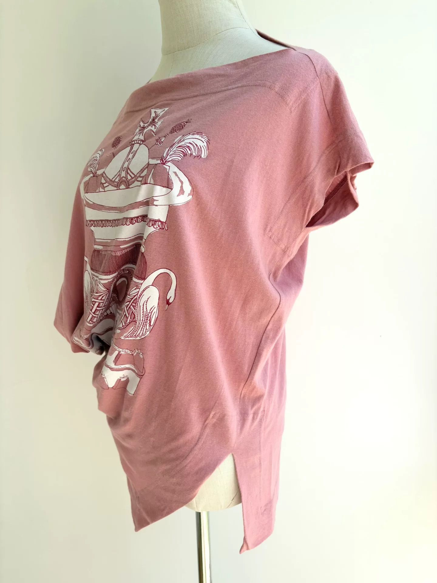 Vivienne Westwood vivienne westwood pink irregular short sleeve tee Size M / US 6-8 / IT 42-44 - 6 Thumbnail
