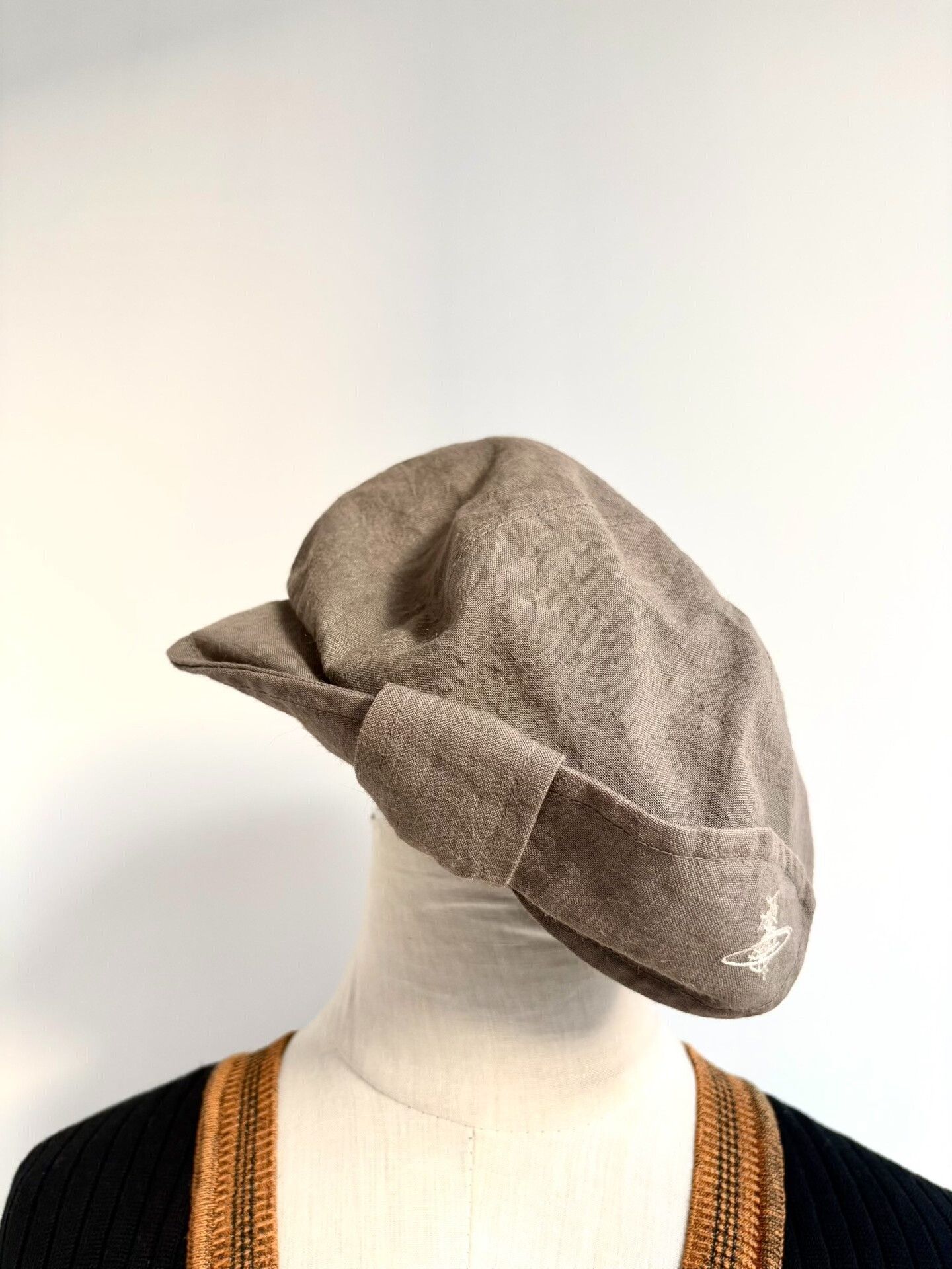 Vivienne Westwood vivienne westwood gray brown bow cap Size ONE SIZE - 2 Thumbnail