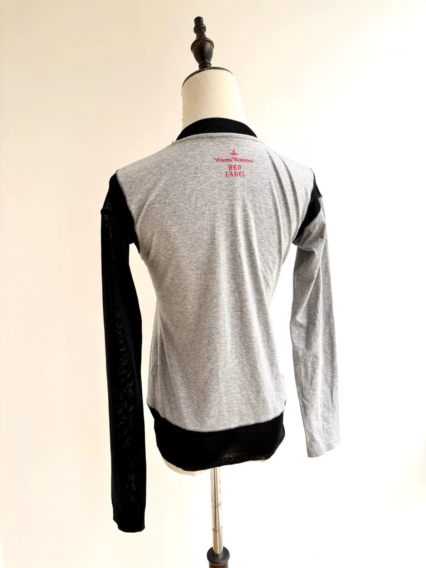 Vivienne Westwood vivienne westwood gray black letter B cardigan Size M / US 6-8 / IT 42-44 - 3 Thumbnail