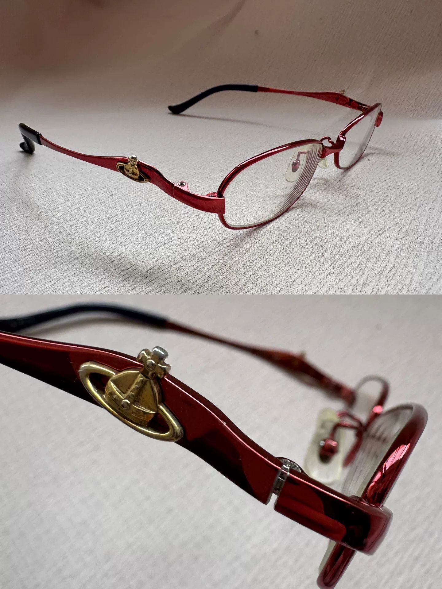 Vivienne Westwood vivienne westwood red laser saturn glasses Size ONE SIZE - 2 Thumbnail