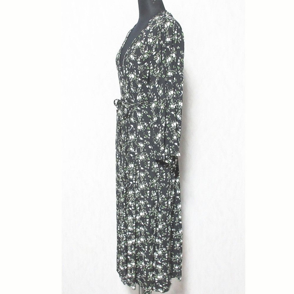 Other Other Ganni Floral Wrap Dress Cotton Dresses 1577-399-0144 DUTY FREE for USA Size ONE SIZE - 3 Thumbnail