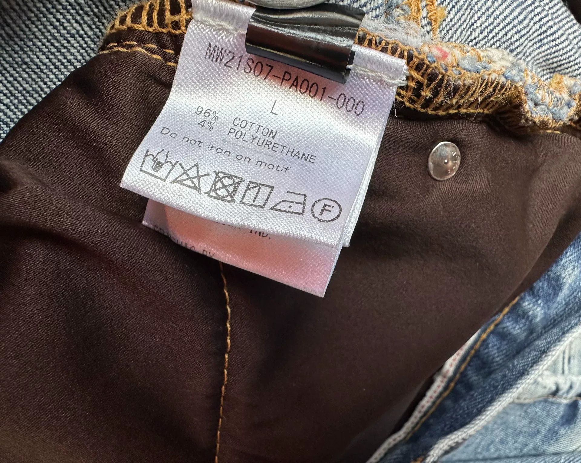 Mastermind Japan mastermind world denim pants with skull embroidery Size US 32 / EU 48 - 9 Thumbnail