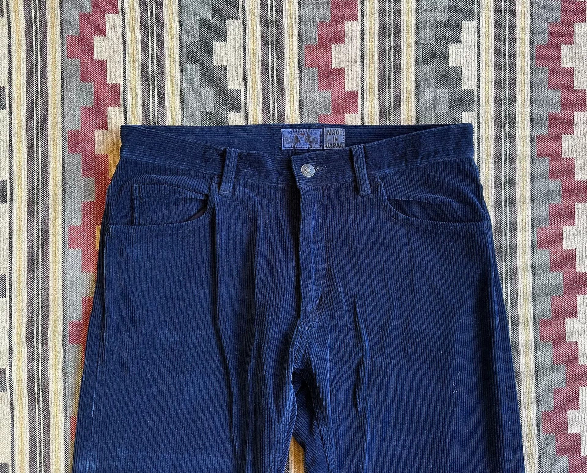 Blue Blue Japan blue blue japan indigo corduroy pants Size US 30 / EU 46 - 3 Thumbnail
