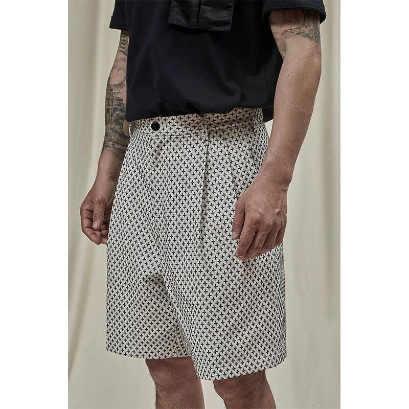 KUON kuon cross sashiko casual shorts Size US 30 / EU 46 - 6 Thumbnail