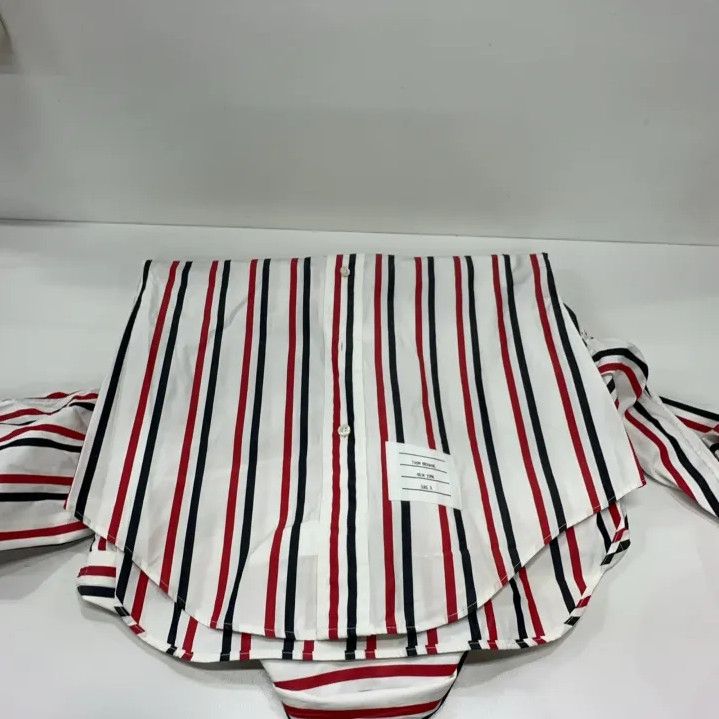 Thom Browne Thom Browne Striped Long Sleeve Casual Shirt Size US XS / EU 42 / 0 - 10 Thumbnail