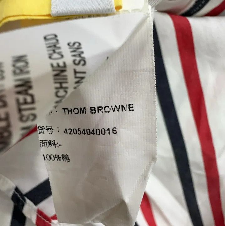 Thom Browne Thom Browne Striped Long Sleeve Casual Shirt Size US XS / EU 42 / 0 - 6 Thumbnail