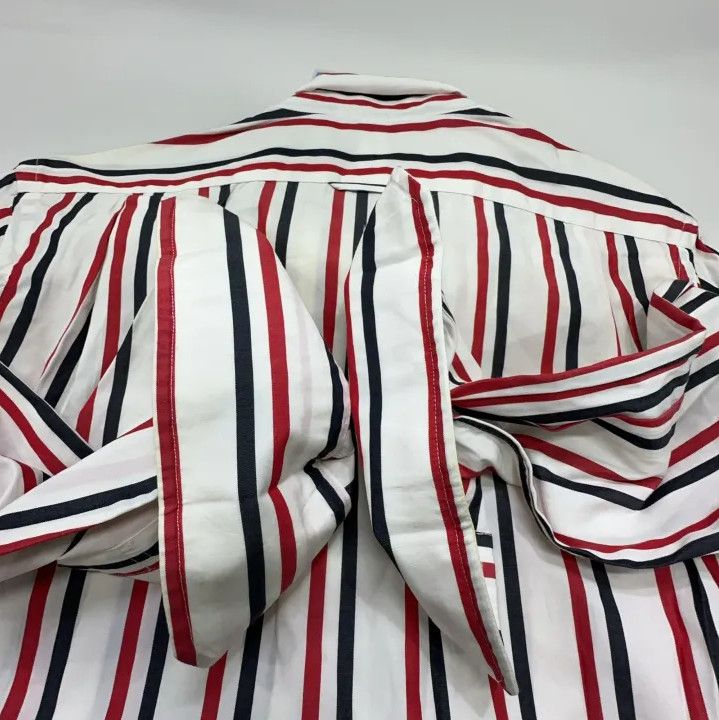Thom Browne Thom Browne Striped Long Sleeve Casual Shirt Size US XS / EU 42 / 0 - 15 Thumbnail