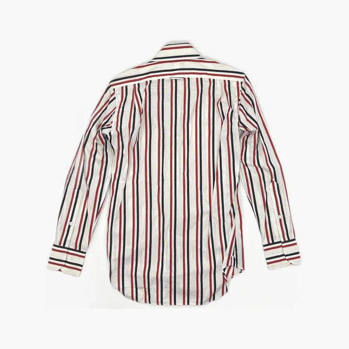 Thom Browne Thom Browne Striped Long Sleeve Casual Shirt Size US XS / EU 42 / 0 - 3 Thumbnail